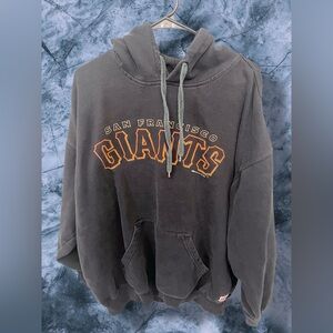 San Francisco Giants Washed Black Hoodie XXL